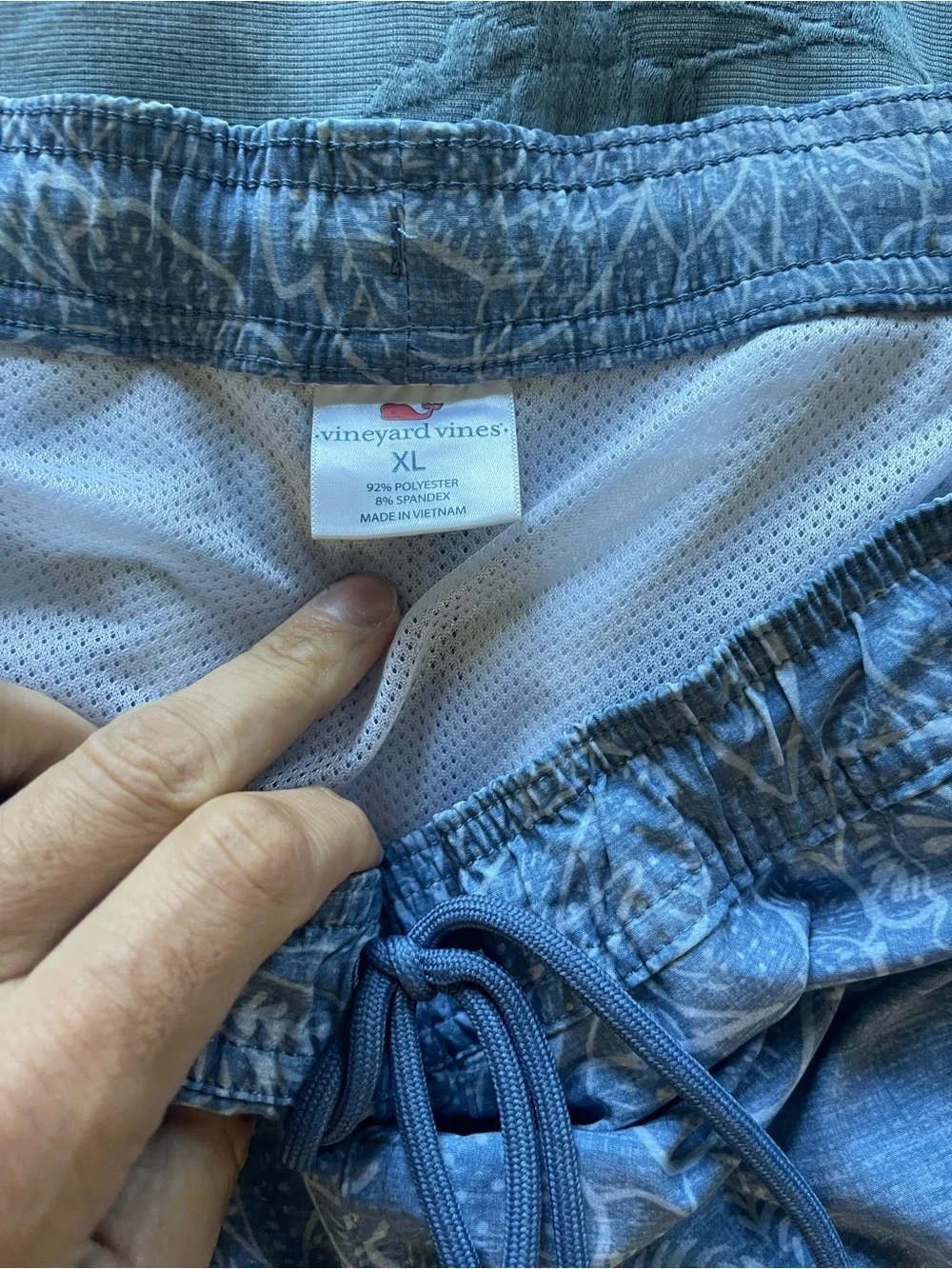Vineyard Vines Light Blue Floral Swim Shorts